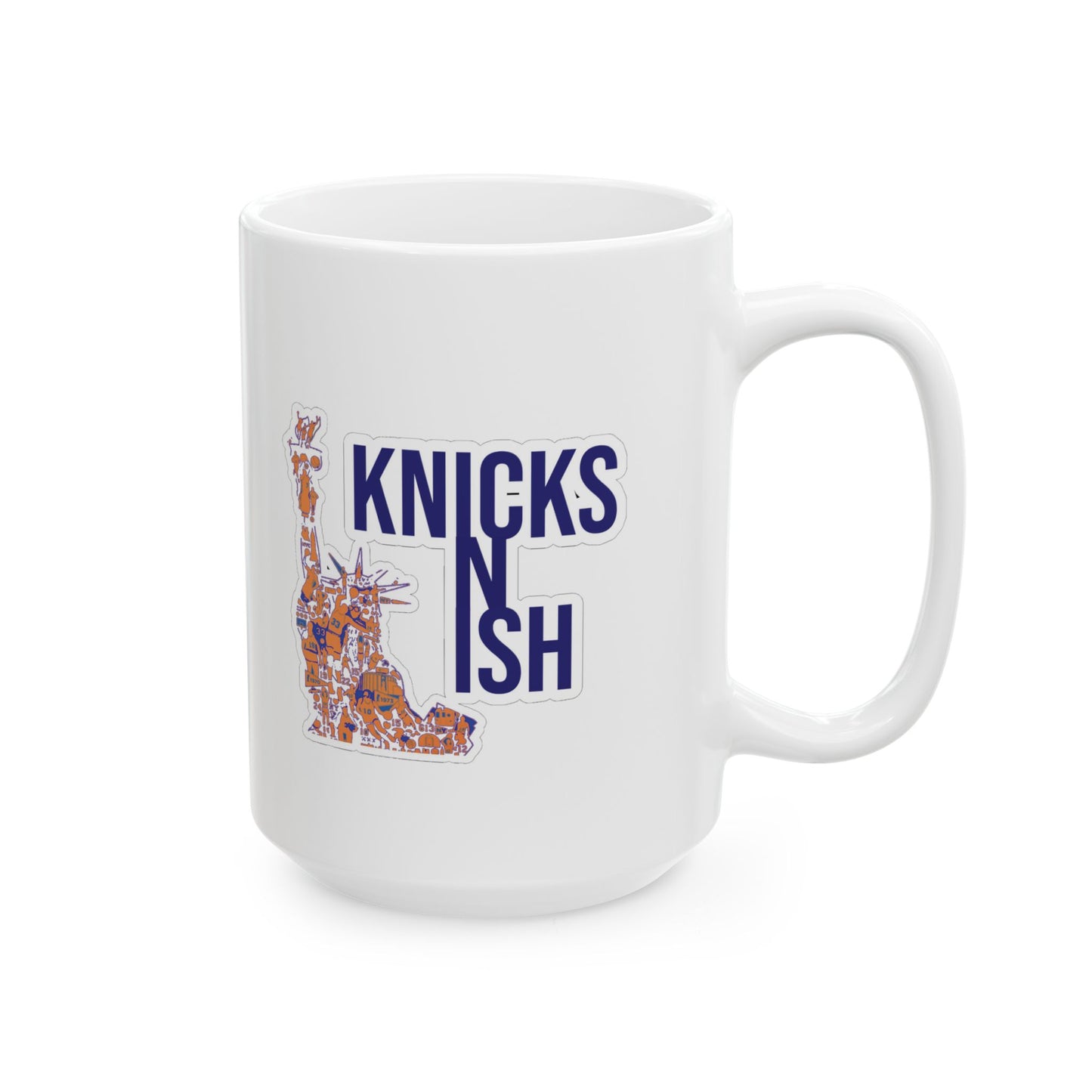 Knicks N Ish Ceramic Mug – 11oz | Sip Like a True New Yorker