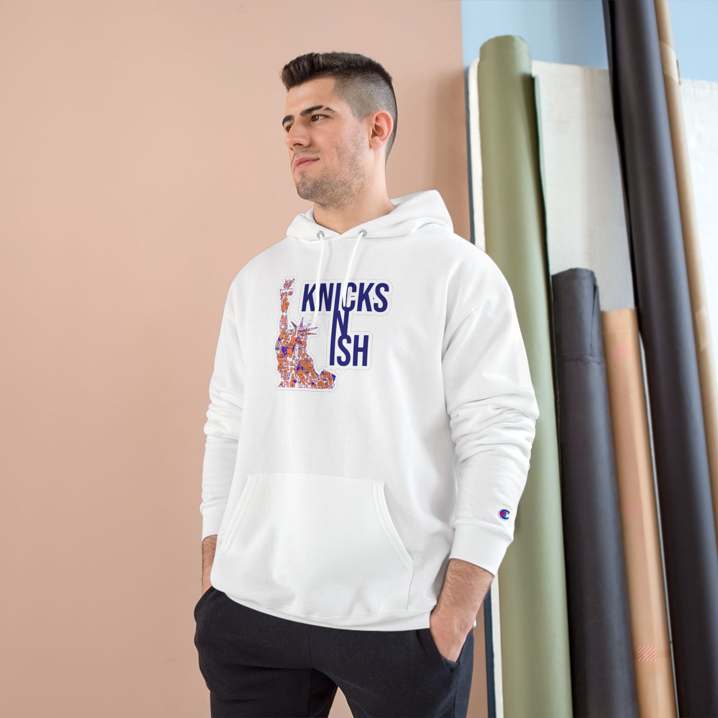 Knicks N Ish x Champion Hoodie