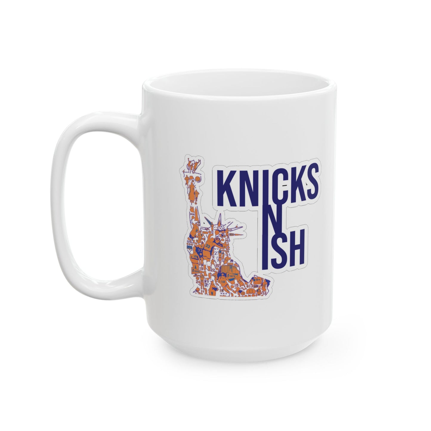 Knicks N Ish Ceramic Mug – 11oz | Sip Like a True New Yorker